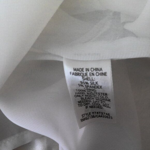 Guess Silk Floral Mini Dress Dots Short Sleeveless Stretch Party Retro XS / TP - Picture 7 of 8